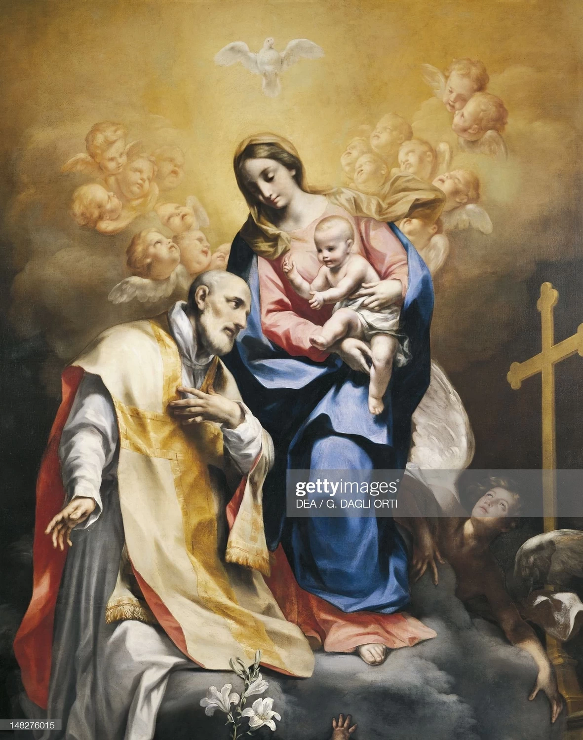 La Vergine col Bambino e san Filippo Neri